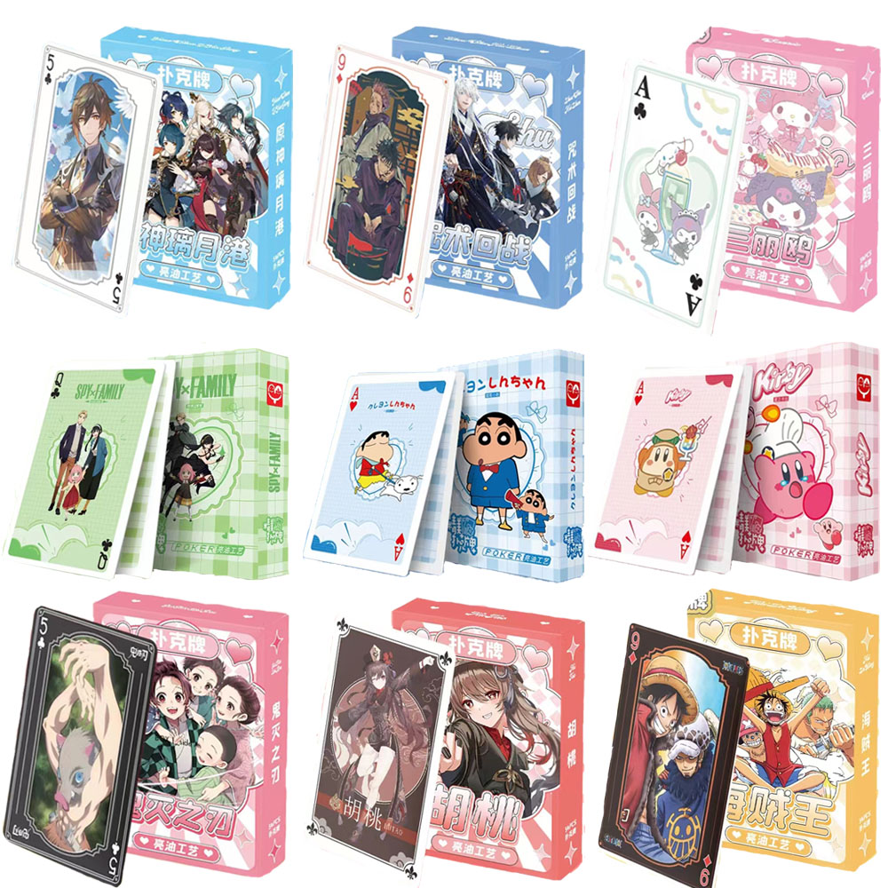 Board Game Jumanji - Anime poker Board Games Playing Cards