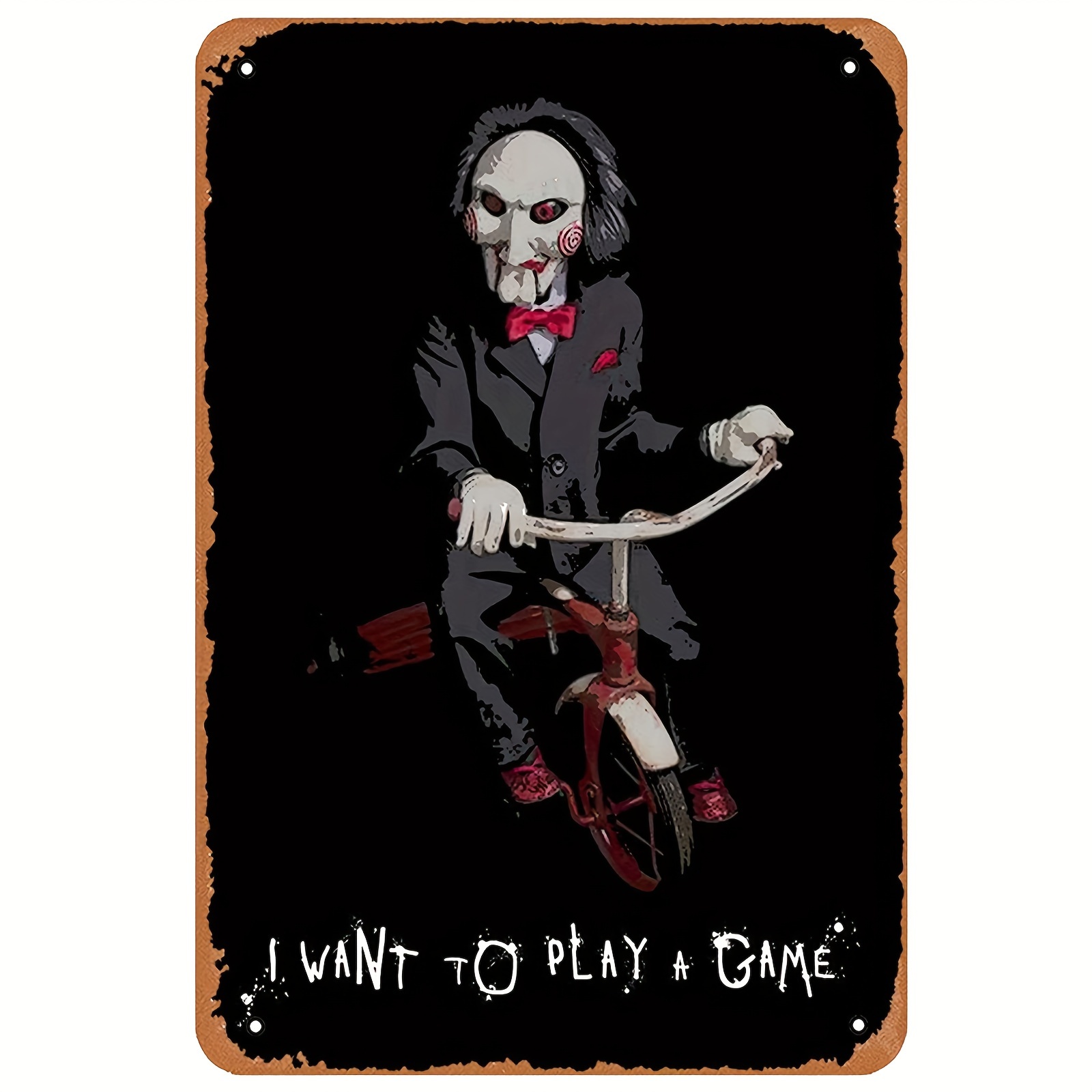 Board Game Quote - es Vintage Metal Poster Board -
