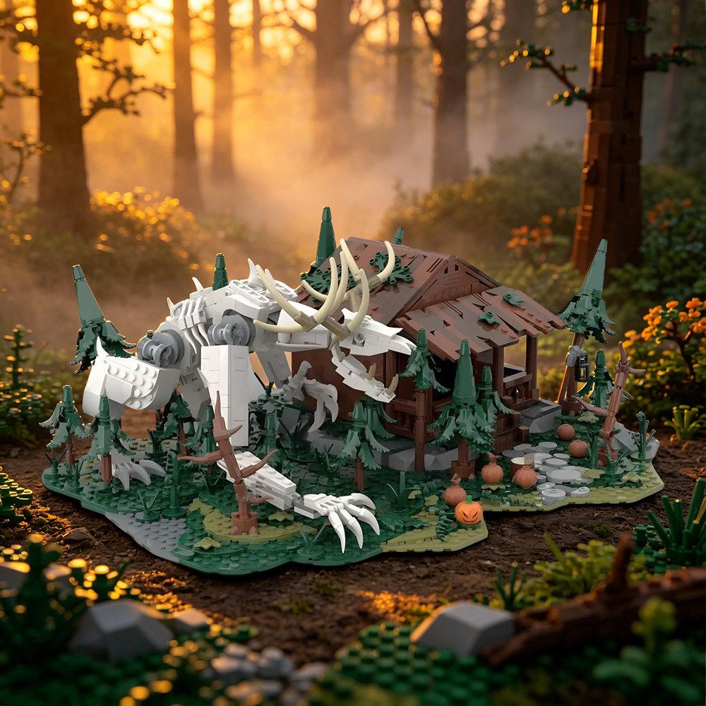 Board Game Jumanji - MOC Wendigo Familiar Voice Kit Building