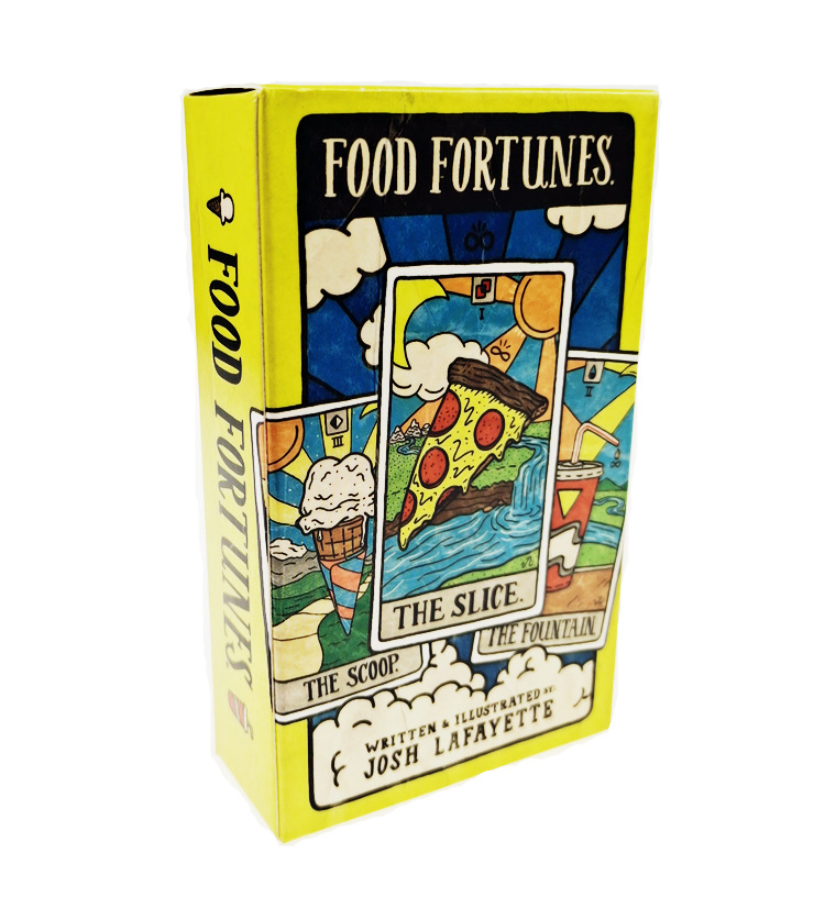 Board Game Illustrator - New 78 Illustrated Food&Drink Cards Tarot