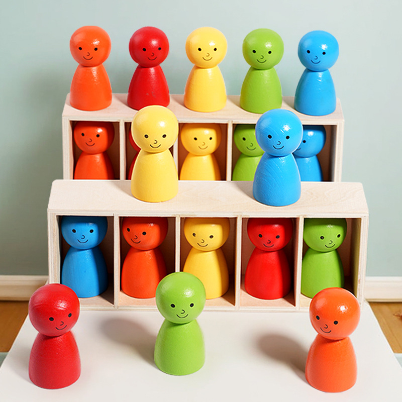 Board Game Master - Guessing Colors Doll Color Matching Little