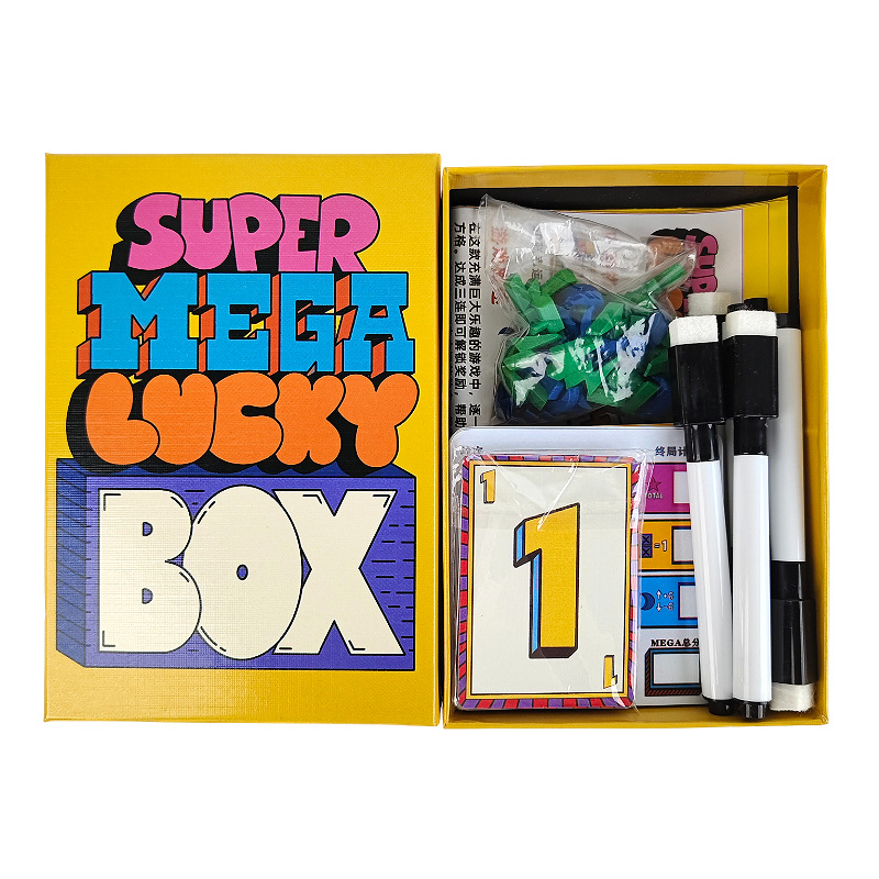 Super Mega Lucky Box Board Gam - огляд і ціна Strategy Board Game