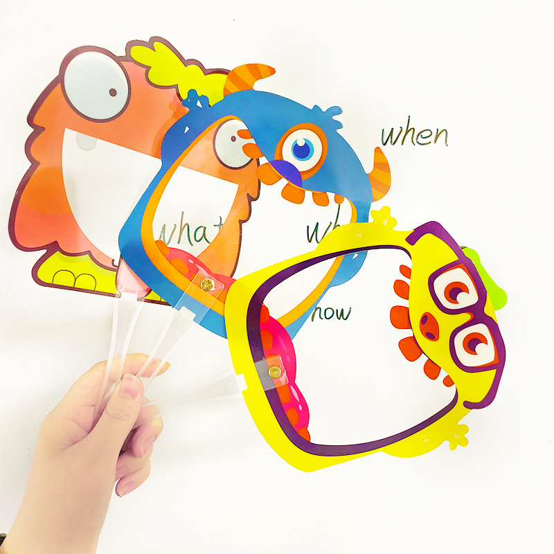 3Pcs/Set Cartoon Word Swatter  - огляд і ціна Board Game Monster