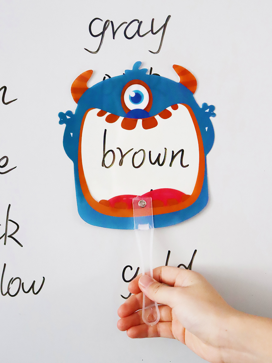 3Pcs/Set Cartoon Word Swatter  - огляд і ціна Board Game Monster