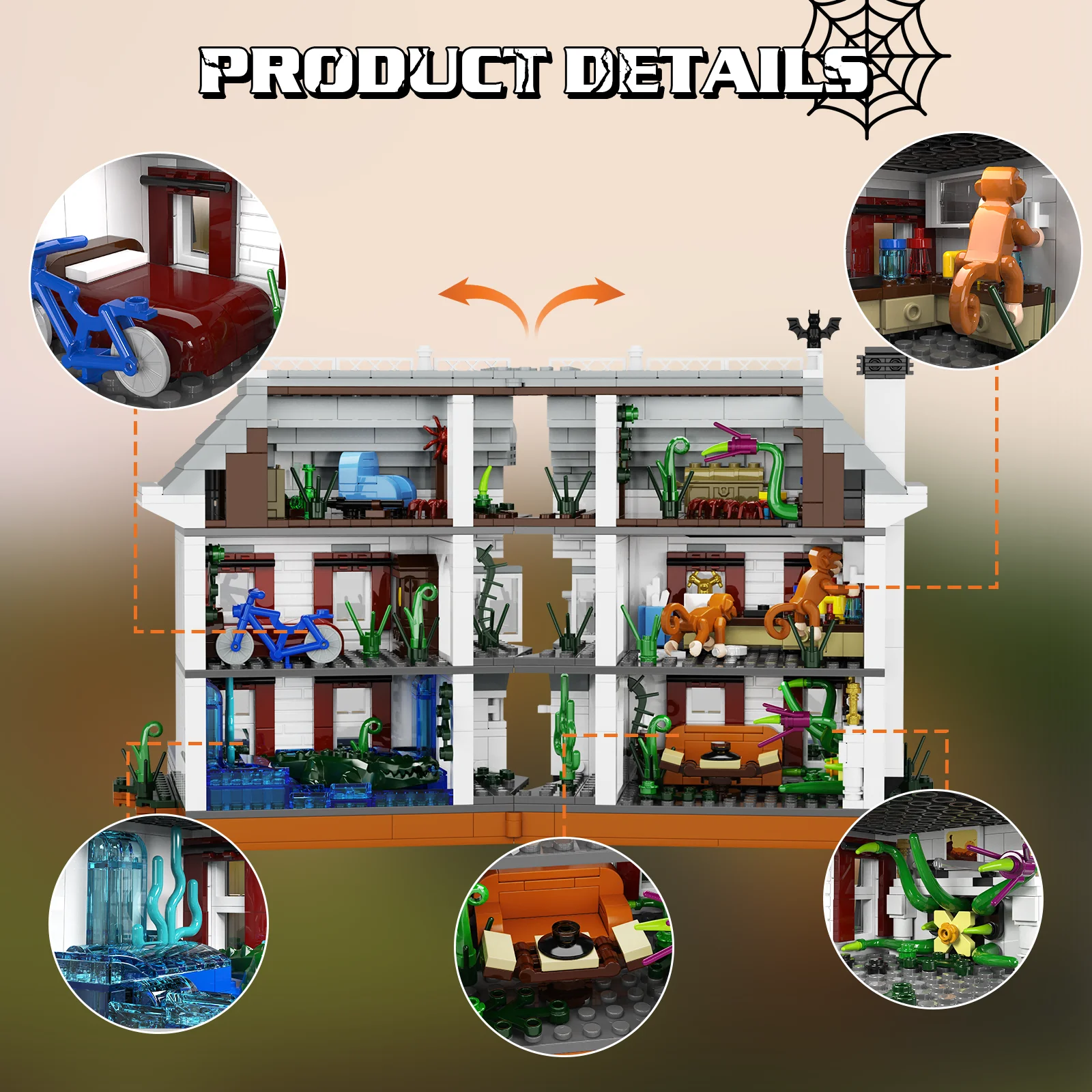 MOC Jumanjiness House Building - огляд і ціна Board Game Jumanji