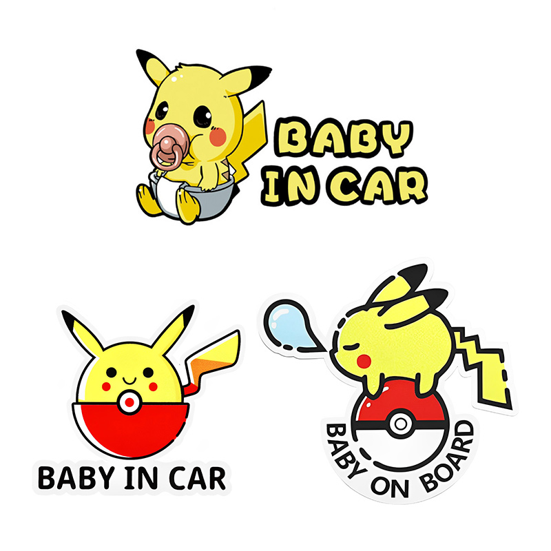 Pikachu Baby on Board Car Stic - огляд і ціна Board Game Quote