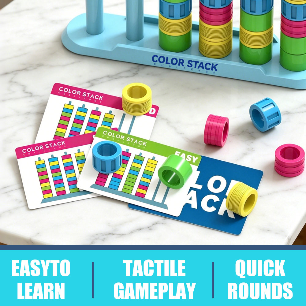 Color Stack Challenge A Fast-P - огляд і ціна Strategy Board Game