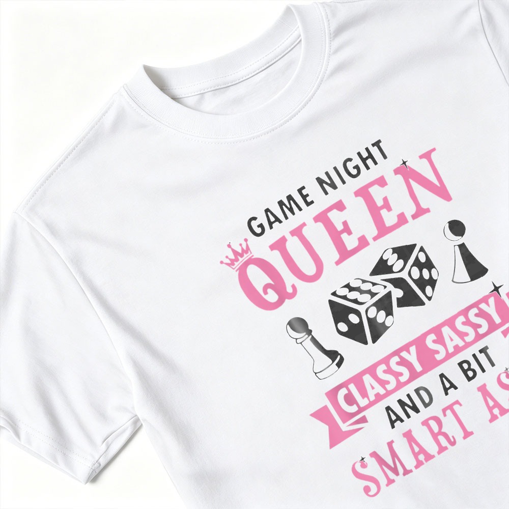 Game Night Queen Women Graphic - огляд і ціна Board Game Quote