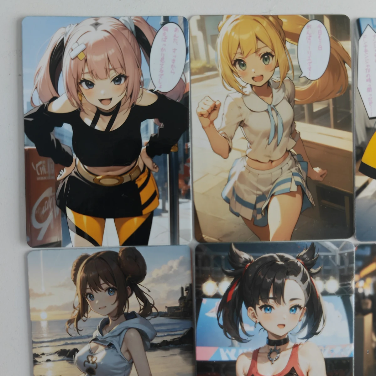 8Pcs/set Sexy Trainer Card Poc - огляд і ціна Board Game Monster