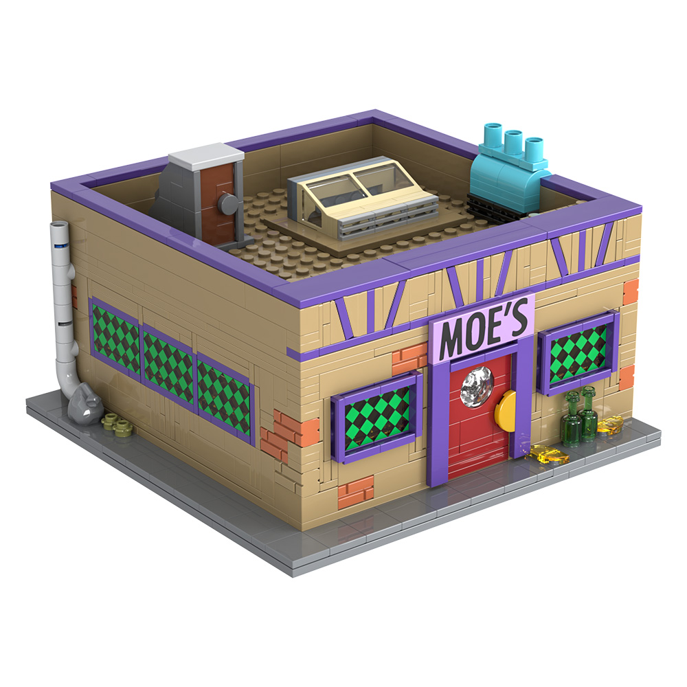 Gobricks MOC Simpsoned Modular - огляд і ціна Board Game Jumanji
