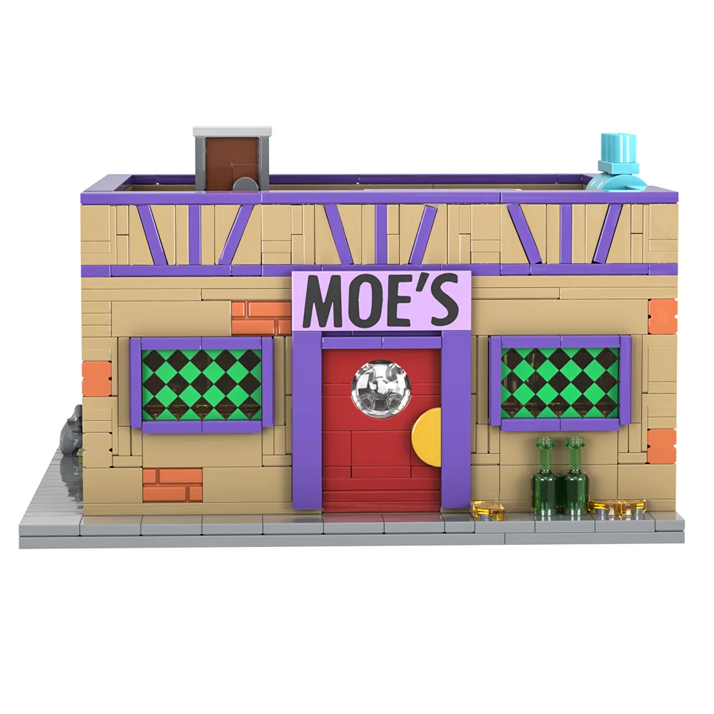 Gobricks MOC Simpsoned Modular - огляд і ціна Board Game Jumanji