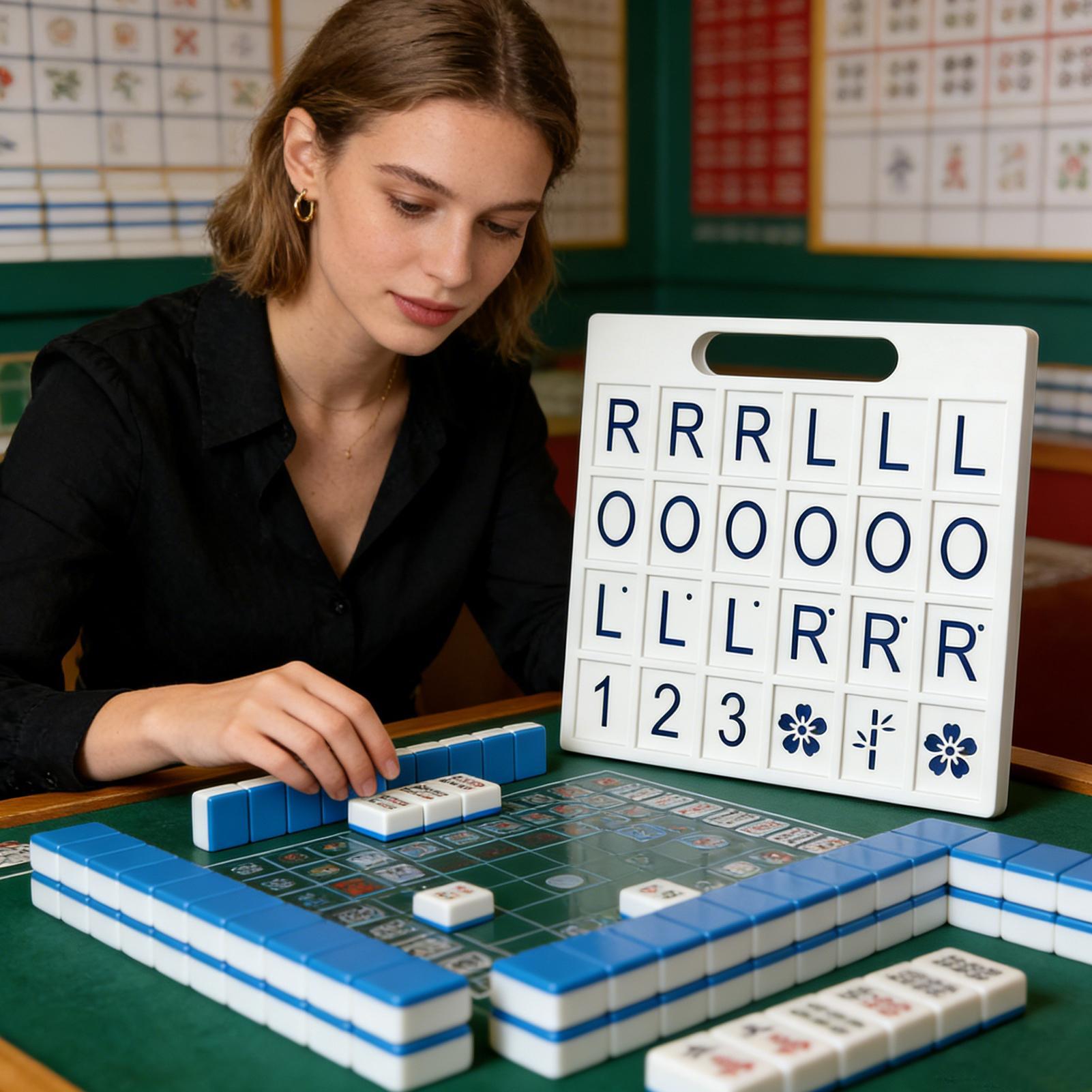 Solo Mahjong Board 24 Slots Po - огляд і ціна Strategy Board Game