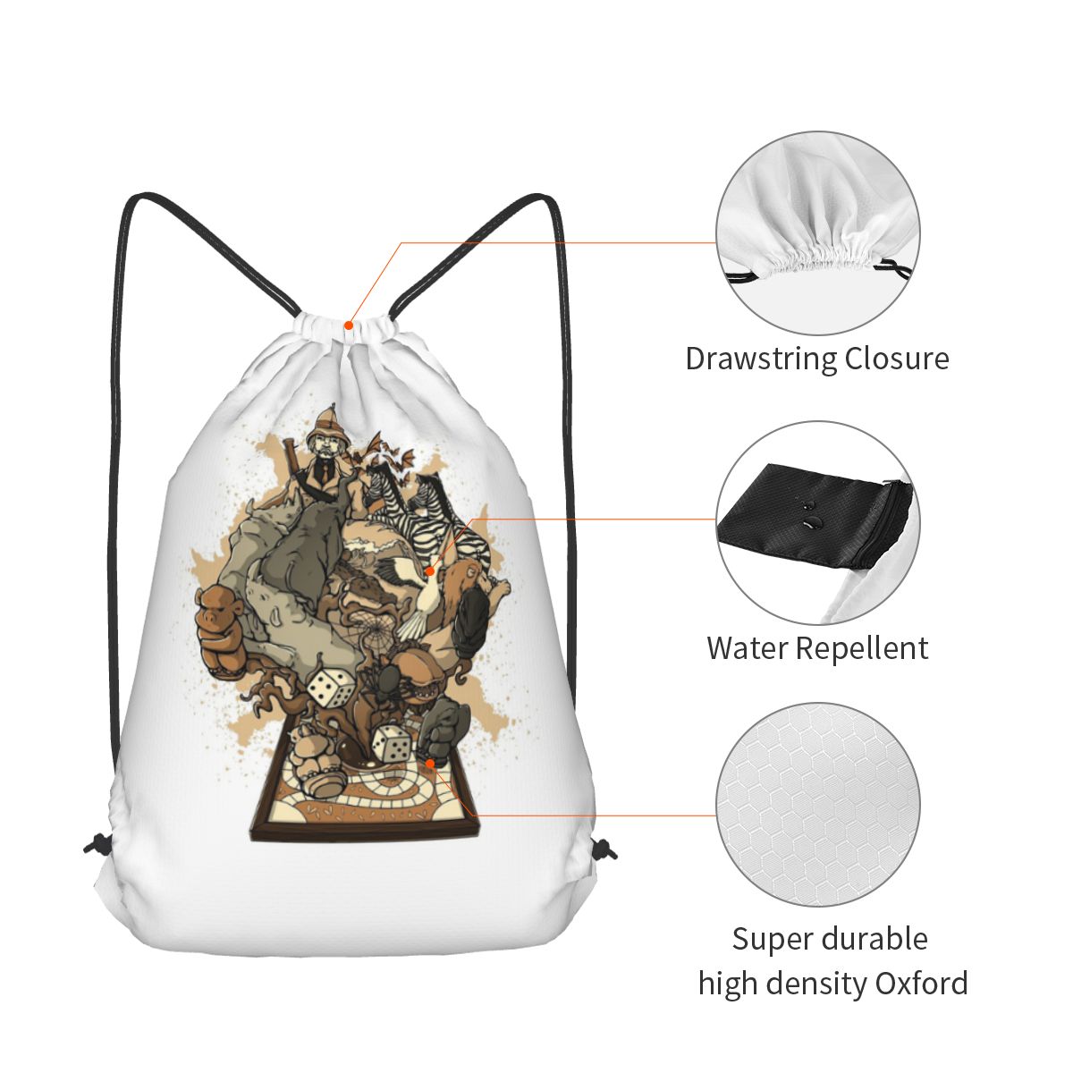 Jumanji Board Game Backpacks C - огляд і ціна Board Game Jumanji