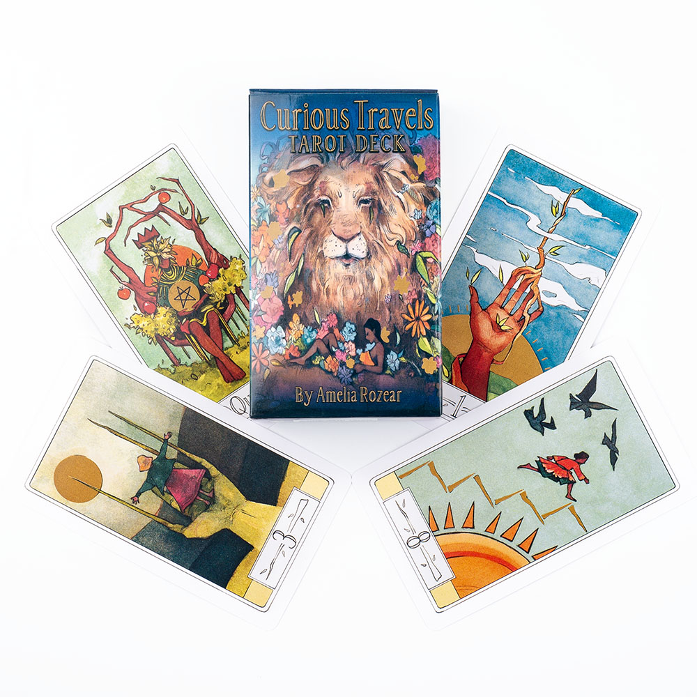 Curious Travels Tarot 10.3*6cm - огляд і ціна Board Game Illustrator