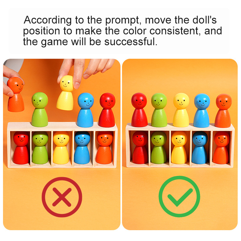 Guessing Colors Doll Color Mat - огляд і ціна Board Game Master